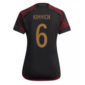 Tyskland Joshua Kimmich #6 Bortatröja Kvinnor VM 2022 Kortärmad